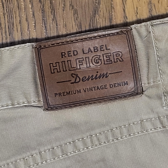 Tommy Hilfiger Red Label Light Brown Chino Pants W32 L27 Vintage B46 - Picture 11 of 11